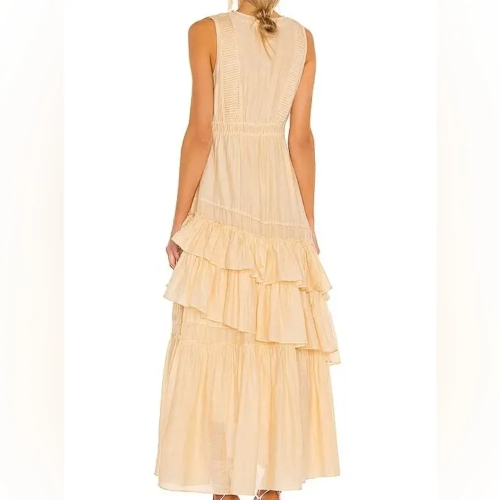 Loveshackfancy Jordie Dress Warm Sand NEW